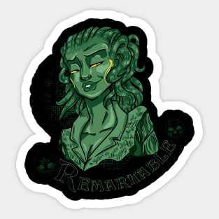 Remarkable Vraska, Green for Black Sticker